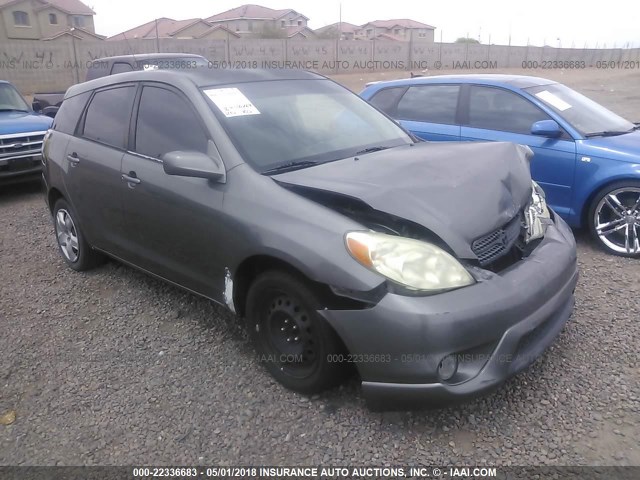 2T1KR32E45C341150 - 2005 TOYOTA COROLLA MATRIX XR GRAY photo 1