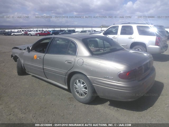 1G4HP54K42U179884 - 2002 BUICK LESABRE CUSTOM GOLD photo 3