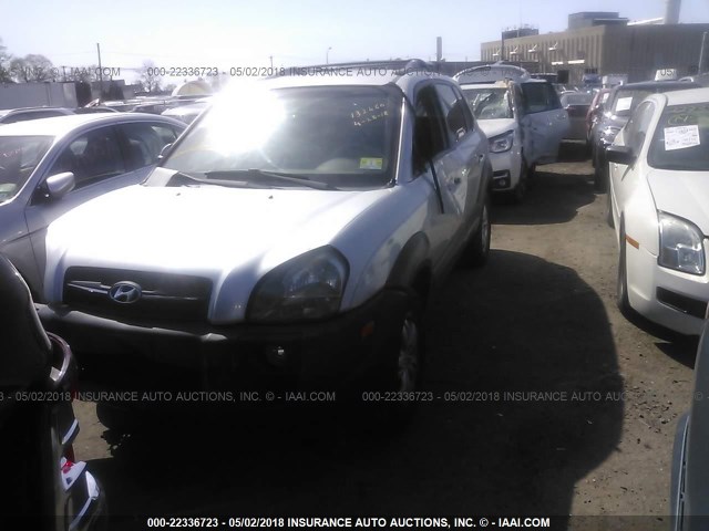 KM8JN72D77U494810 - 2007 HYUNDAI TUCSON SE/LIMITED SILVER photo 2