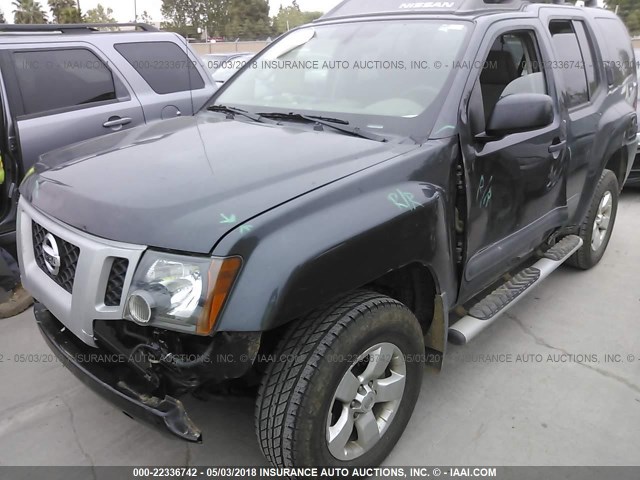 5N1AN0NW8DN816171 - 2013 NISSAN XTERRA X/S/PRO-4X BLACK photo 2