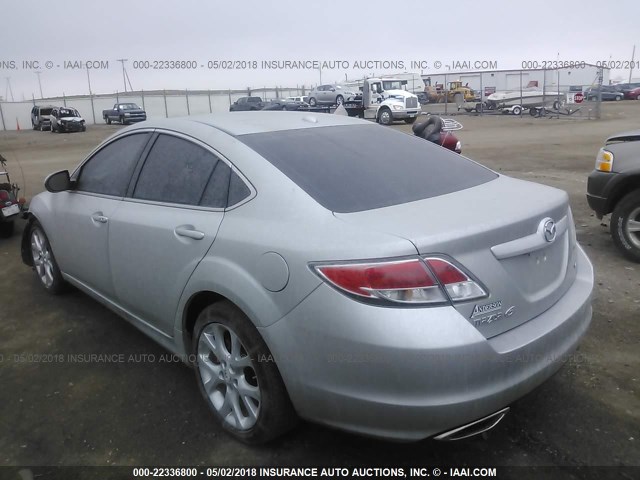 1YVHZ8CBXA5M29441 - 2010 MAZDA 6 S SILVER photo 3