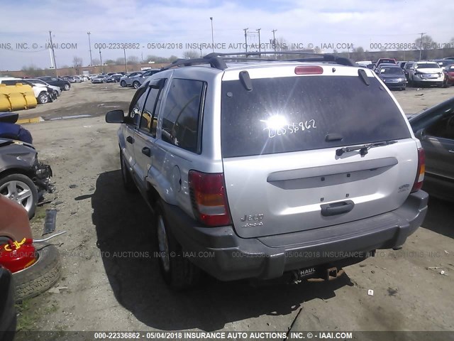 1J4GW48S74C269511 - 2004 JEEP GRAND CHEROKEE LAREDO/COLUMBIA/FREEDOM 银色 照片 3