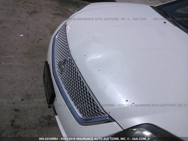 4A32B2FF4AE007660 - 2010 MITSUBISHI GALANT FE WHITE photo 6