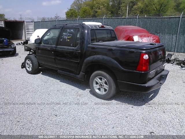 1FMZU77K55UA22793 - 2005 FORD EXPLORER SPORT TR  BLACK photo 3