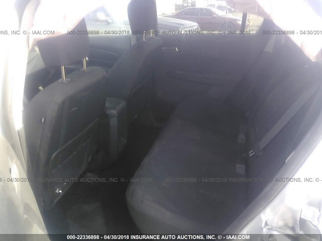 2GKALMEK9E6370444 - 2014 GMC TERRAIN SLE SILVER photo 8