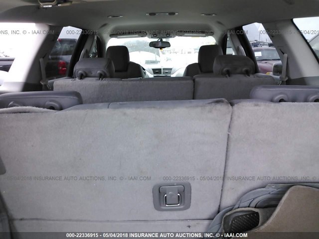 1GNKRFED5CJ273261 - 2012 CHEVROLET TRAVERSE LS GRAY photo 8