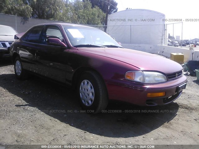 JT2SK12E6S0317701 - 1995 TOYOTA CAMRY LE RED photo 1