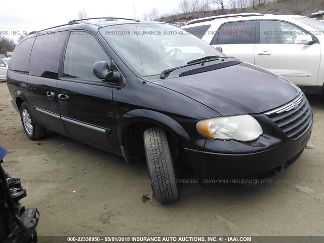 2A8GP54L47R122588 - 2007 CHRYSLER TOWN & COUNTRY TOURING BLACK photo 1