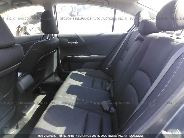 1HGCR2F50EA041314 - 2014 HONDA ACCORD SPORT GRAY photo 8