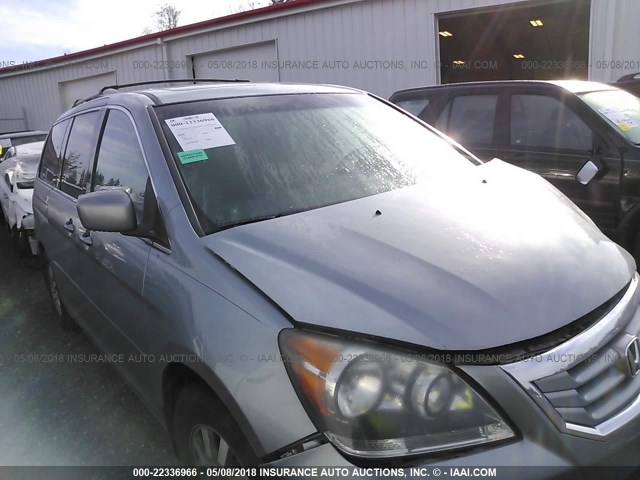 5FNRL38748B094740 - 2008 HONDA ODYSSEY EXL ღია ლურჯი ფოტო 1