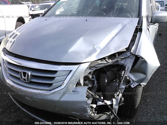 5FNRL38748B094740 - 2008 HONDA ODYSSEY EXL ღია ლურჯი ფოტო 6