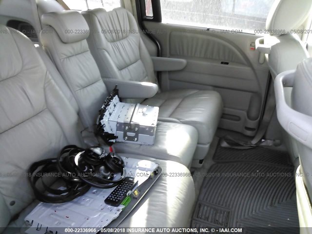 5FNRL38748B094740 - 2008 HONDA ODYSSEY EXL ღია ლურჯი ფოტო 8