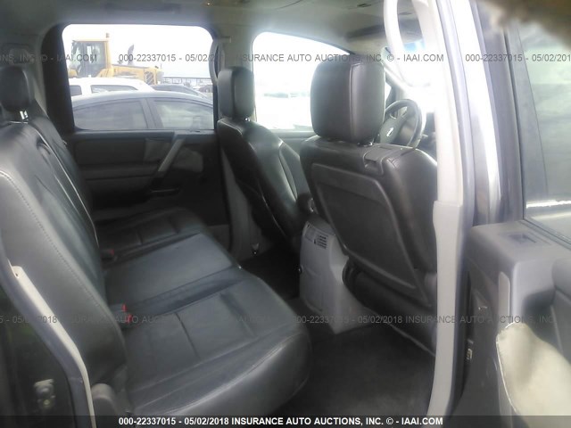 1N6AA07A04N549381 - 2004 NISSAN TITAN XE/SE/LE GRAY photo 8