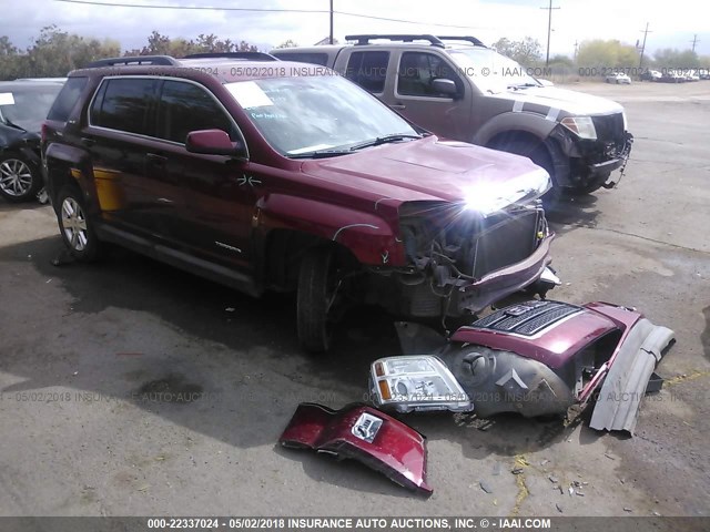 2CTALSEC9B6374535 - 2011 GMC TERRAIN SLE RED photo 1