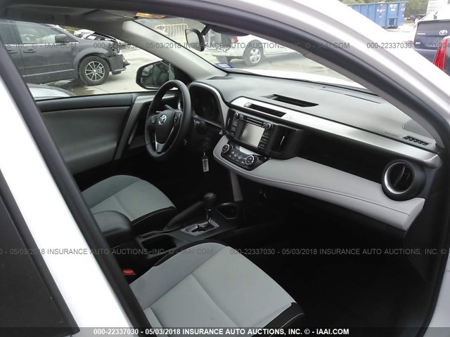 2T3WFREVXJW411405 - 2018 TOYOTA RAV4 ADVENTURE/XLE 白色 照片 5