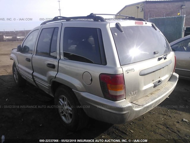 1J4GW48SX4C331502 - 2004 JEEP GRAND CHEROKEE LAREDO/COLUMBIA/FREEDOM 灰色 照片 3