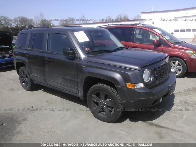 1C4NJPBA0FD386695 - 2015 JEEP PATRIOT SPORT BLACK photo 1