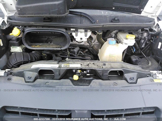 3C6TRVAG6HE523948 - 2017 RAM PROMASTER 1500 1500 STANDARD WHITE photo 10