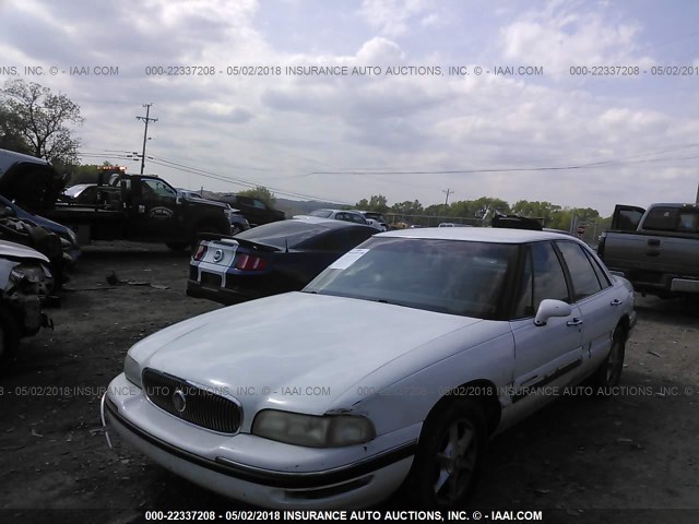 1G4HP52K2VH437481 - 1997 BUICK LESABRE CUSTOM WHITE photo 2