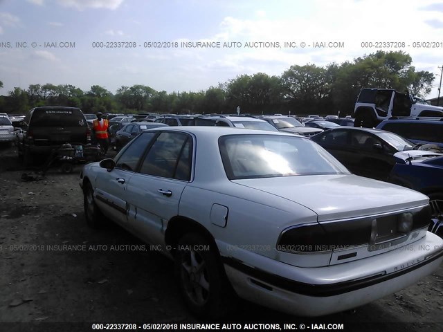 1G4HP52K2VH437481 - 1997 BUICK LESABRE CUSTOM WHITE photo 3