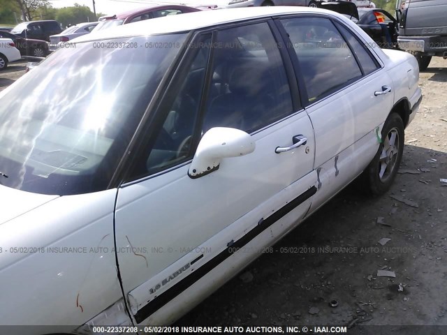 1G4HP52K2VH437481 - 1997 BUICK LESABRE CUSTOM WHITE photo 6