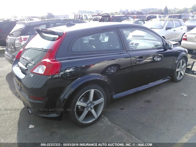 YV1672MK0D2305497 - 2013 VOLVO C30 T5 BLACK photo 4