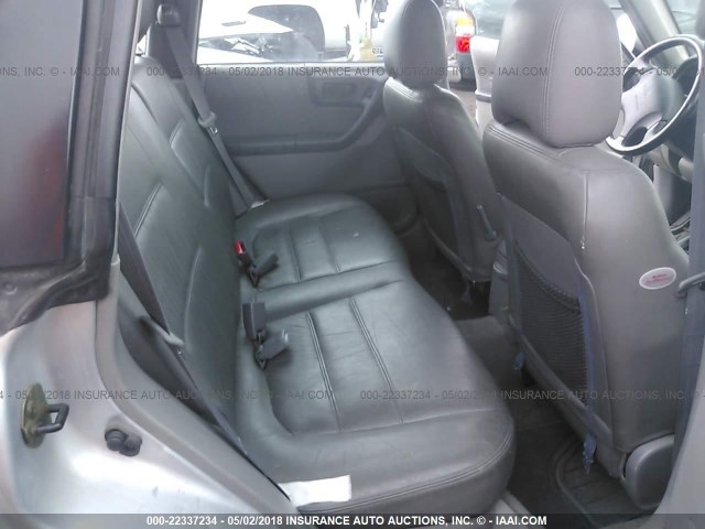 JF1SF65652H742928 - 2002 SUBARU FORESTER S 银色 照片 8