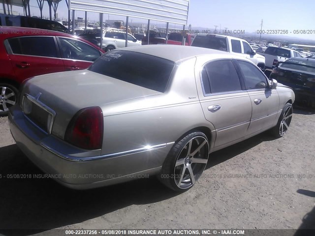 1LNHM81W64Y647448 - 2004 LINCOLN TOWN CAR EXECUTIVE/SIGNATURE Kahverengi fotoğraf 4
