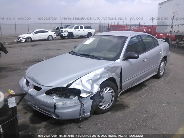 1G2NF52E24M607059 - 2004 PONTIAC GRAND AM SE1 SILVER photo 2