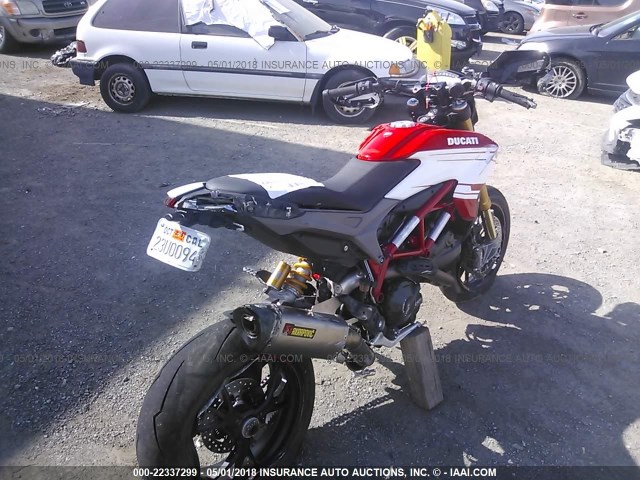 ZDM1YBJSXHB013349 - 2017 DUCATI HYPERMOTARD 939 RED photo 4