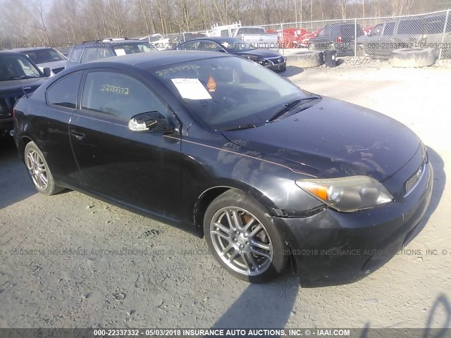 JTKDE177X70166525 - 2007 TOYOTA SCION TC BLACK photo 1