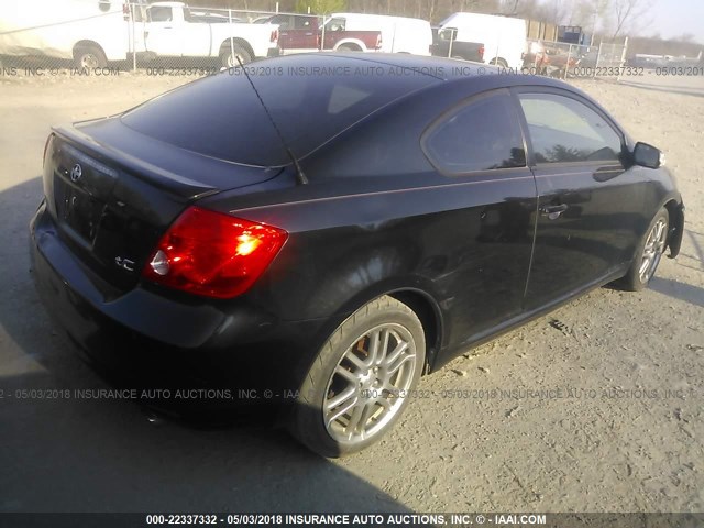 JTKDE177X70166525 - 2007 TOYOTA SCION TC 黑色 照片 4