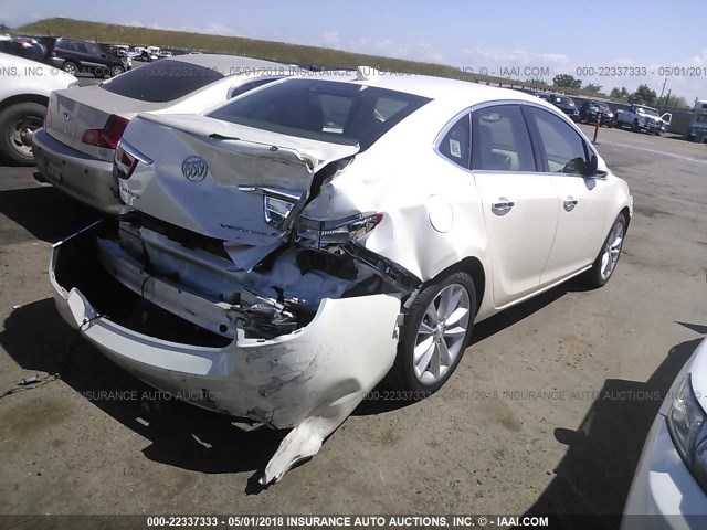 1G4PT5SV3G4167172 - 2016 BUICK VERANO PREMIUM WHITE photo 4