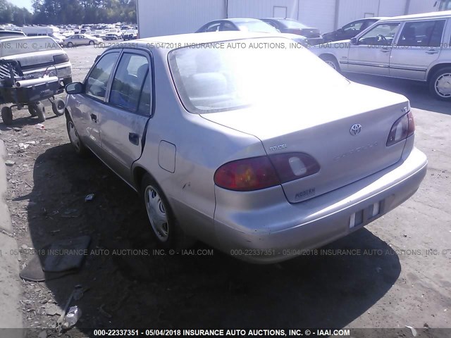 1NXBR12E0WZ126840 - 1998 TOYOTA COROLLA VE/CE/LE GRAY photo 3