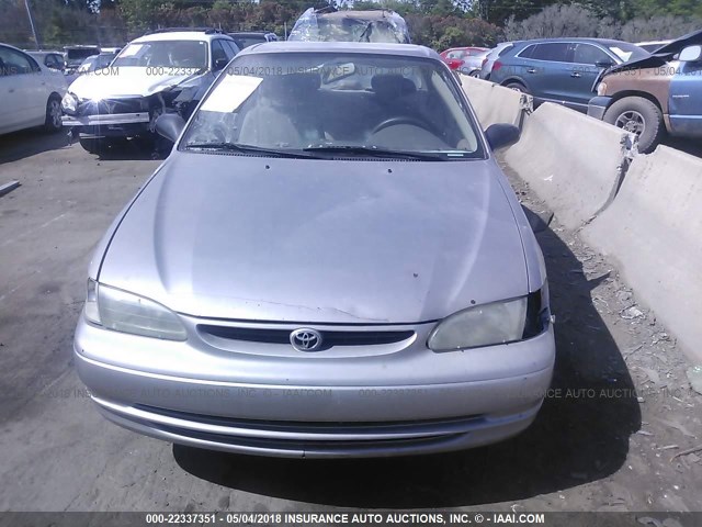 1NXBR12E0WZ126840 - 1998 TOYOTA COROLLA VE/CE/LE GRAY photo 6