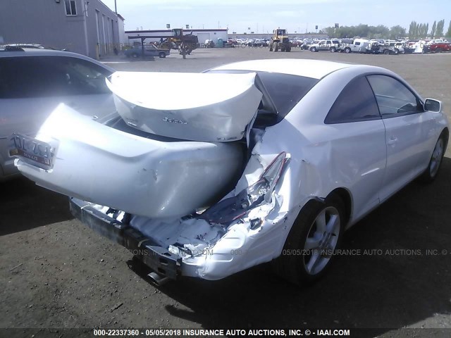 4T1CA38P06U102635 - 2006 TOYOTA CAMRY SOLARA SE/SLE WHITE photo 4