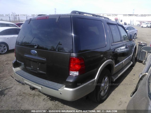 1FMFU18536LA03479 - 2006 FORD EXPEDITION EDDIE BAUER GRAY photo 4