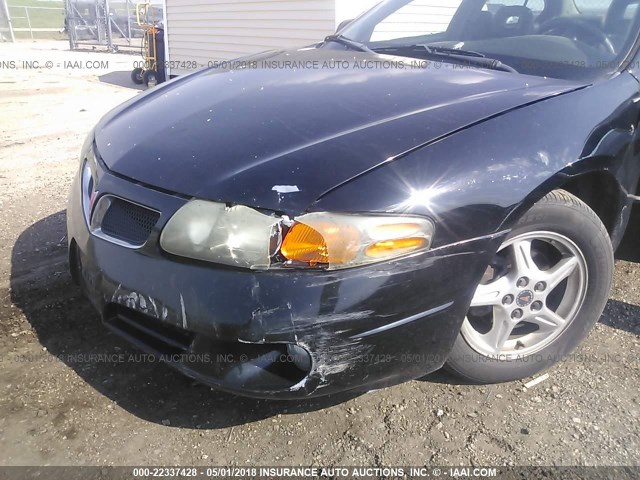 1G2HX54K924133198 - 2002 PONTIAC BONNEVILLE SE BLACK photo 6