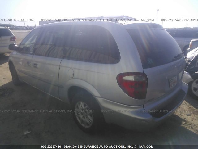 2B4GP44G01R182781 - 2001 DODGE GRAND CARAVAN SPORT SILVER photo 3