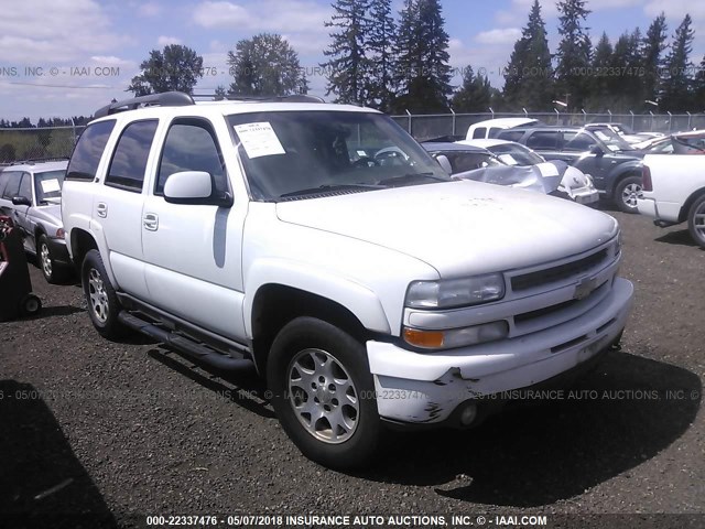 1GNEK13Z03R131534 - 2003 CHEVROLET TAHOE K1500 WHITE photo 1