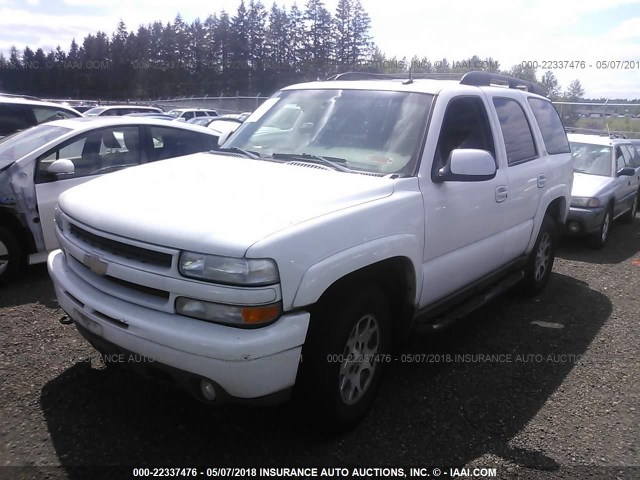 1GNEK13Z03R131534 - 2003 CHEVROLET TAHOE K1500 WHITE photo 2