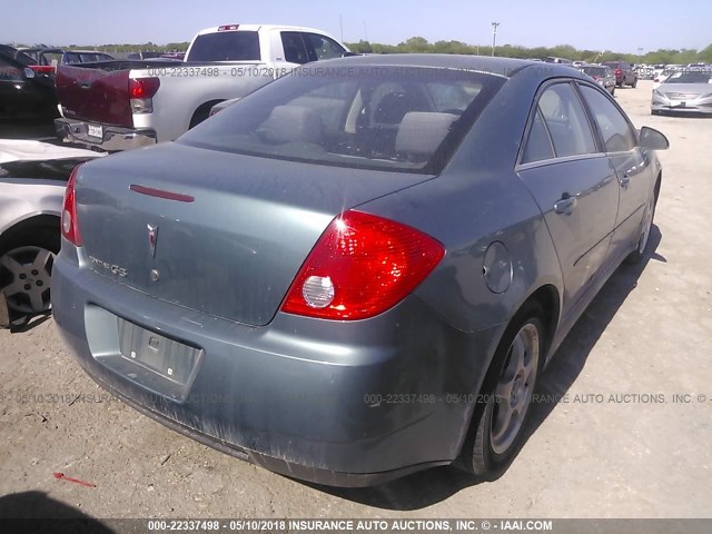 1G2ZJ57B994244930 - 2009 PONTIAC G6 GREEN photo 4