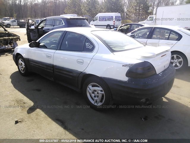 1G2NF52F22C249960 - 2002 PONTIAC GRAND AM SE1 WHITE photo 3