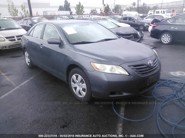 4T1BE46K87U050282 - 2007 TOYOTA CAMRY NEW GENERAT CE/LE/XLE/SE GRAY photo 1