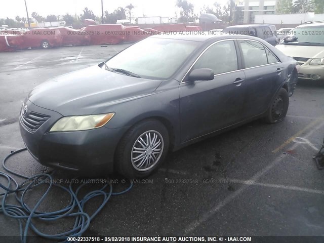 4T1BE46K87U050282 - 2007 TOYOTA CAMRY NEW GENERAT CE/LE/XLE/SE GRAY photo 2
