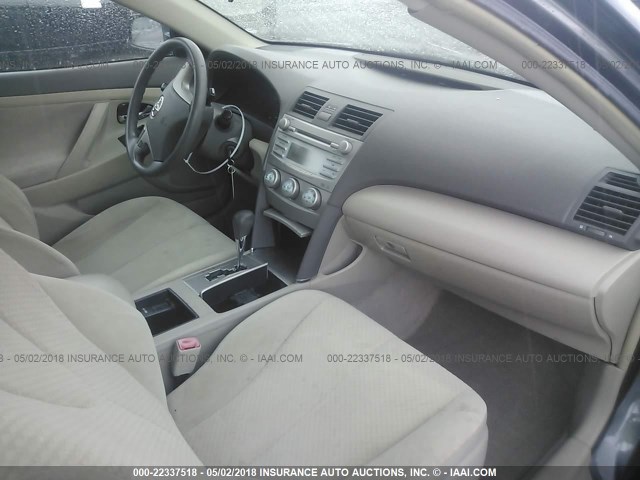 4T1BE46K87U050282 - 2007 TOYOTA CAMRY NEW GENERAT CE/LE/XLE/SE GRAY photo 5