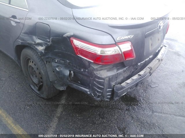 4T1BE46K87U050282 - 2007 TOYOTA CAMRY NEW GENERAT CE/LE/XLE/SE GRAY photo 6