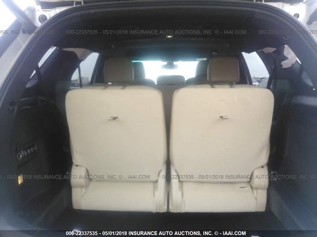 1FM5K8F88GGC05204 - 2016 FORD EXPLORER LIMITED 银色 照片 8