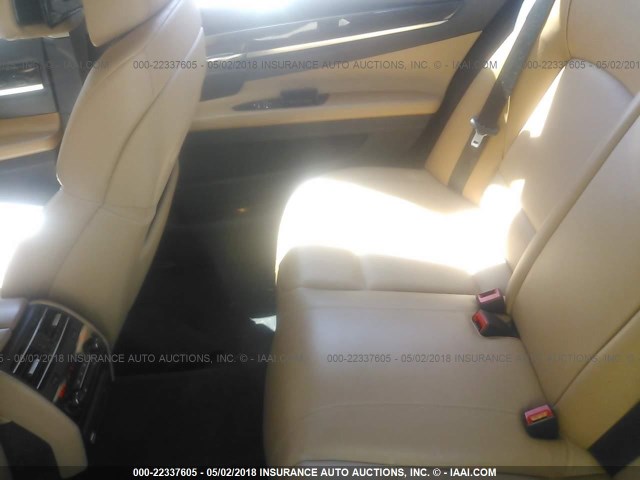 WBAKC8C5XCC436828 - 2012 BMW 750 LXI WHITE photo 8