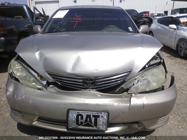 4T1BE32K96U110441 - 2006 TOYOTA CAMRY LE/XLE/SE ბეჟი ფოტო 6